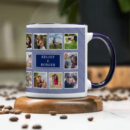 Wedding Photo Collage Customized Photo Printed Coffee Mug