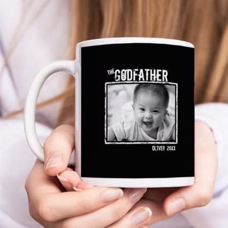 The Godfather Photo and Name Customized Photo Printed Coffee Mug