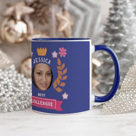 Best Co-Worker Customized Photo Printed Coffee Mug