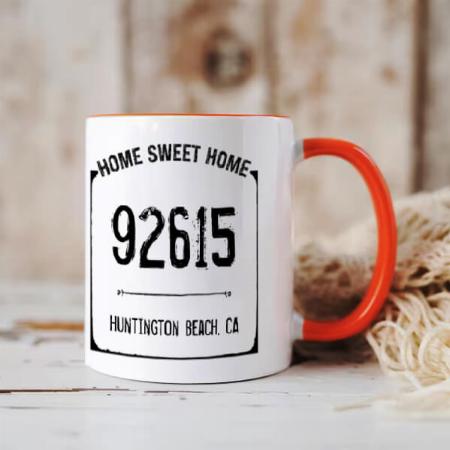 Sweet Home Customized Photo Printed Coffee Mug