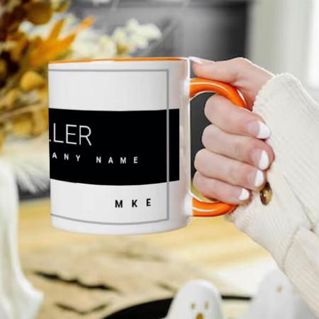 Profession Business Name Customized Photo Printed Coffee Mug