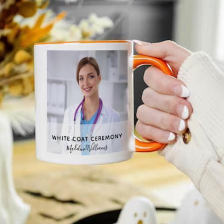 White Coat Ceremony Customized Photo Printed Coffee Mug
