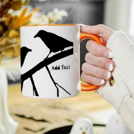 Black Crow Customized Photo Printed Coffee Mug