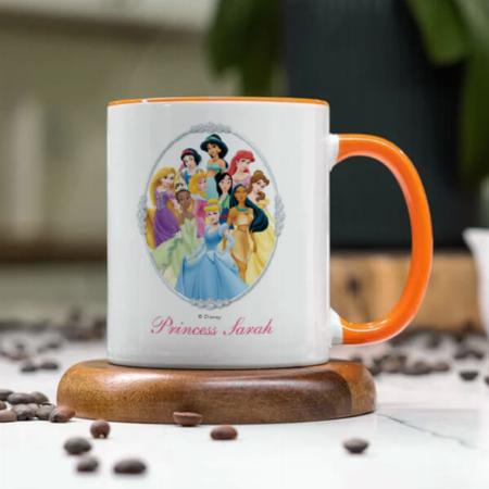 Disney Princess Cinderella Featured Customized Photo Printed Coffee Mug