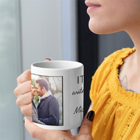 Where It All Began Couples Customized Photo Printed Coffee Mug