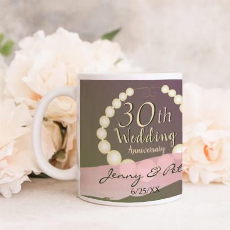 Wedding Anniversary Customized Photo Printed Coffee Mug