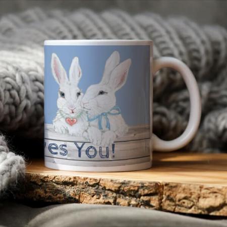 Monogram Design Customized Photo Printed Coffee Mug