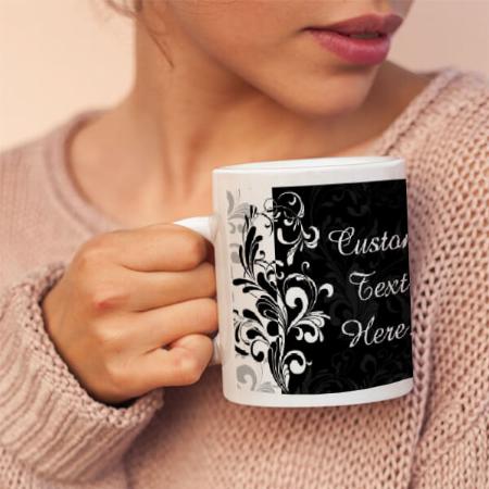 Monogram Design Customized Photo Printed Coffee Mug