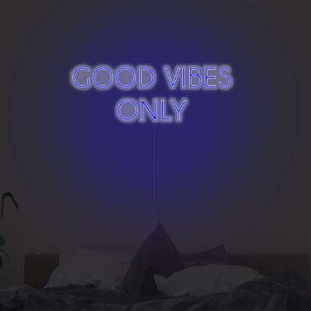 Good Vibes Customized Neon Sign Wall Hanging