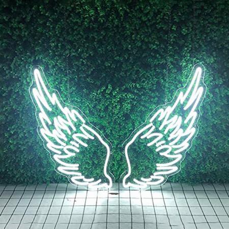 Wings of Angel Neon Sign Wall Hanging