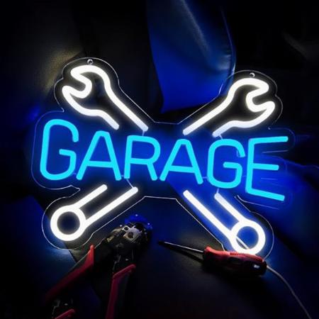 Garage Neon Sign Wall Hanging