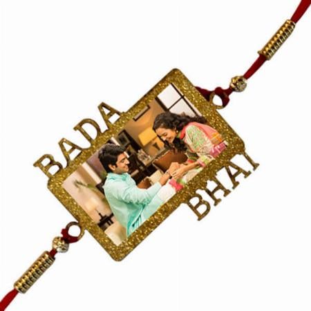 Bada Bhai Customized Photo Printed Rakhi