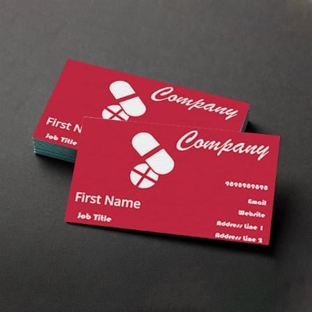 Capsule Customized Rectangle Visiting Card