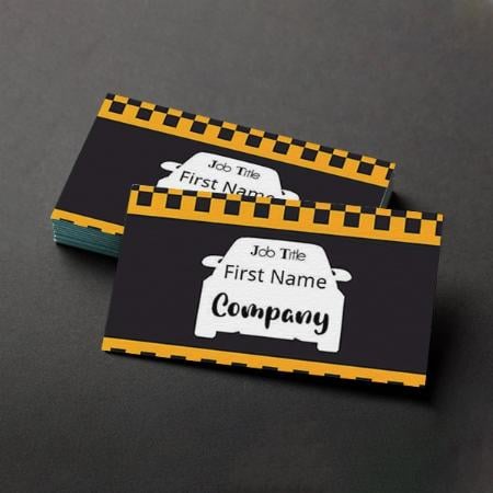 Automobile Customized Rectangle Visiting Card