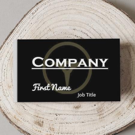 Sophisticated Customized Rectangle Visiting Card