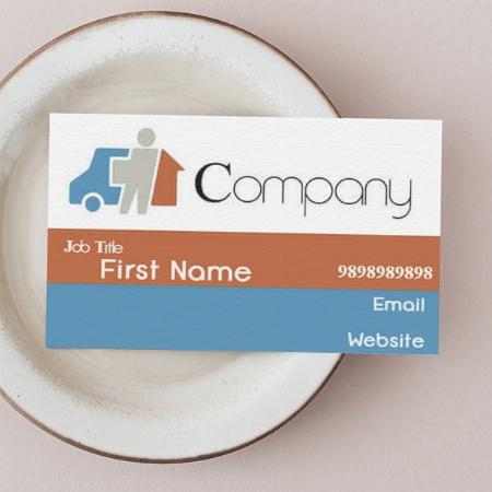 Courier Customized Rectangle Visiting Card