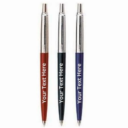 Blue Black Red Customized Parker Jotter Variety Ballpoint Pen Set