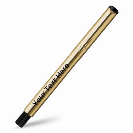 Gold Customized Parker Vector Fountain Pen