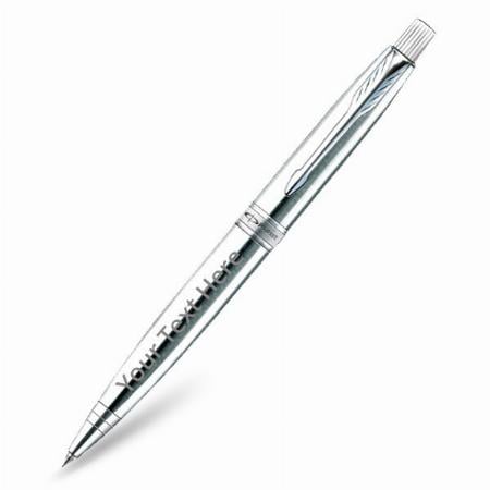 Shiny Chrome Customized Parker Aster CT Ball Pen