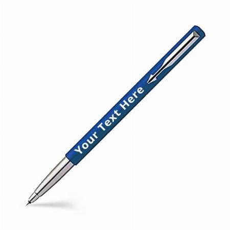 Blue Customized Parker Vector Ball Pen