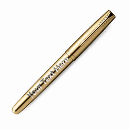 Gold Customized Parker Frontier Roller Ball Pen