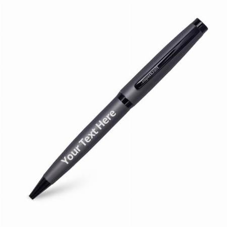 Black Customized Metal Body Paperkraft Pen