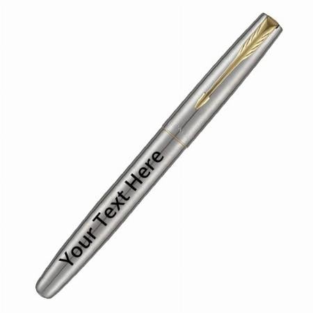 Stainless Steel Customized Parker Frontier Roller Ball Pen with Card Holder