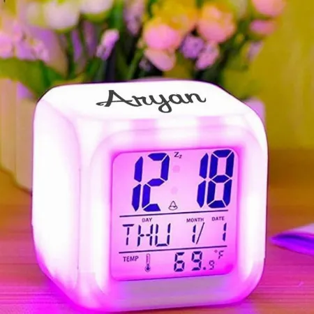 Customized Digital Clocks | Personalized LED & Table Clocks Online