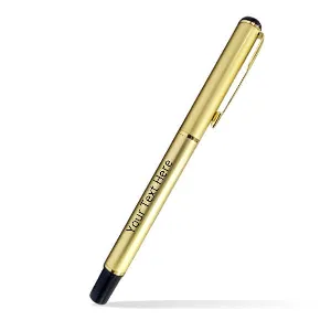 Buy Gold Color Metal Customized Pen | Personalized Pens at yourPrint