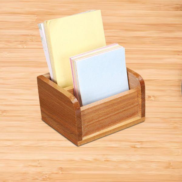 Notepad Card Box Design Buy Customized Wooden Card & Notepad Holder | yourPrint