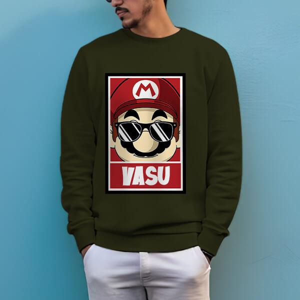 Cool Guy Customized Unisex Printed Sweatshirt