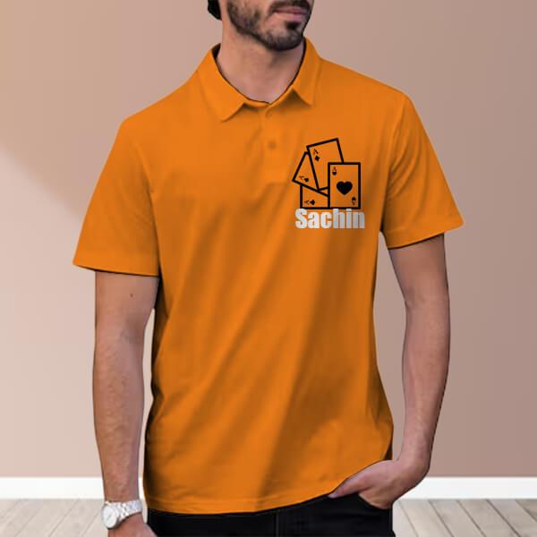 Player Polo Customized Half Sleeve Men’s Cotton Polo T-Shirt