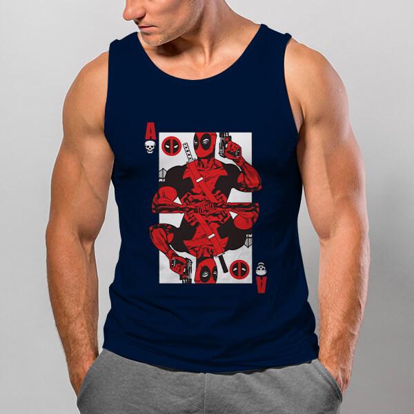 Ace Card Customized Tank Top Vest for Men