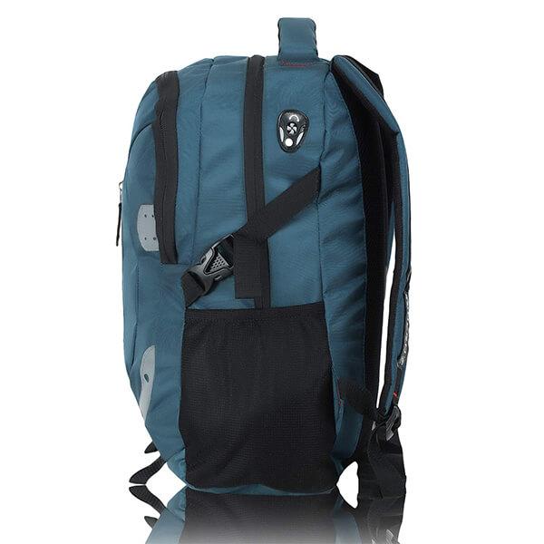 Blue Customized HEROZ Nylon 28 L Travel Laptop Backpack Water Resistant Slim Durable Fits Up to 17.3 Inch Laptop Notebook