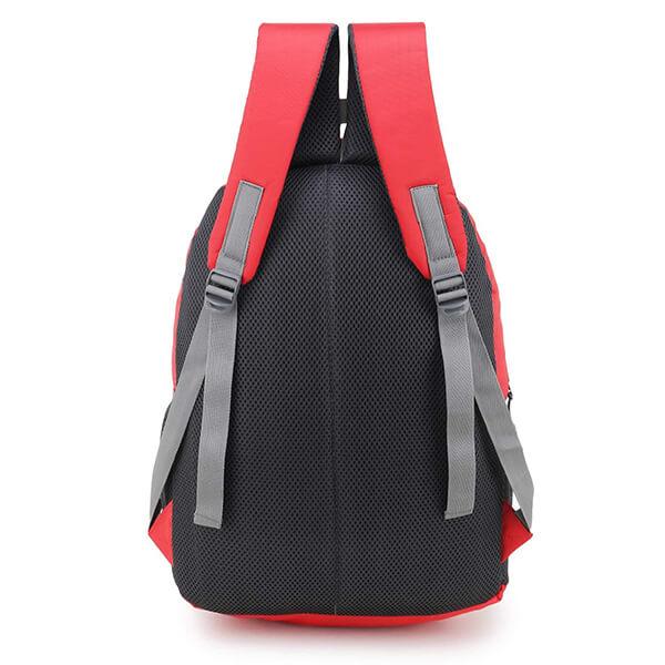 Red Customized 35 Liters Casual Water Resistant 15.6 inch Laptop Bag / School Backpack for Men Women Boys Girls/Office School with Rain Cover