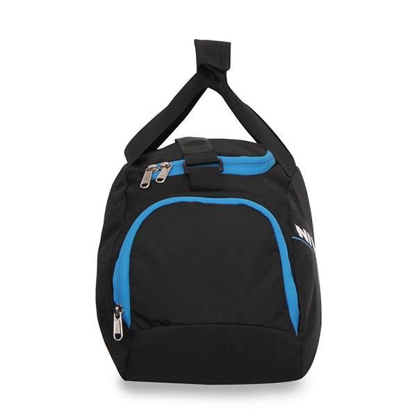 Black Blue Customized Nivia Sports Gym Bag