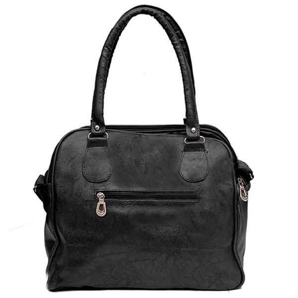 Black Customized Women Stylish Casual Tote Handbag