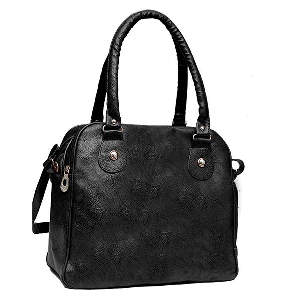 Black Customized Women Stylish Casual Tote Handbag