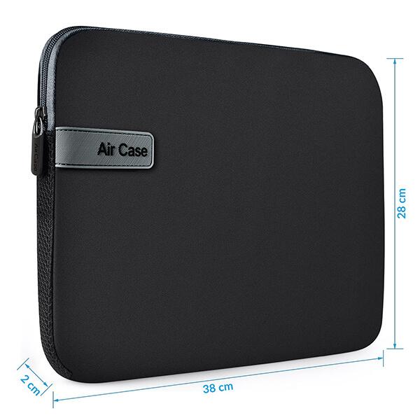 Black Customized AirCase Unisex Laptop Bag