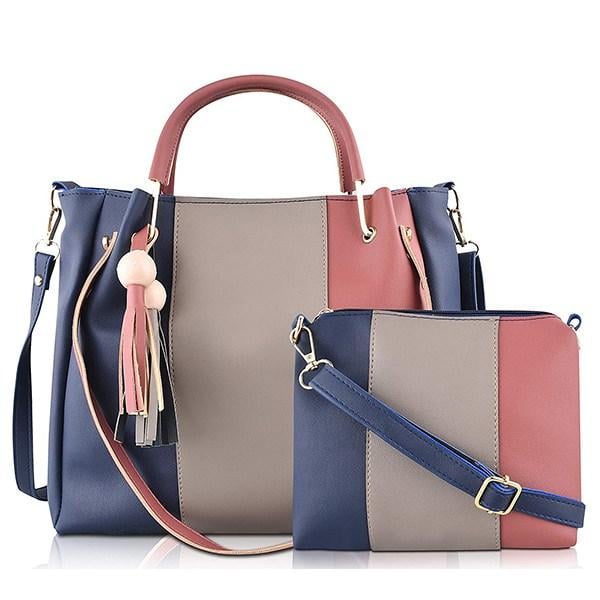 Multicolour Customized Women's Handbag (Pack of 2)