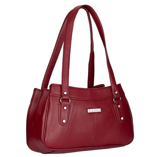 Maroon Customized Women Handbag