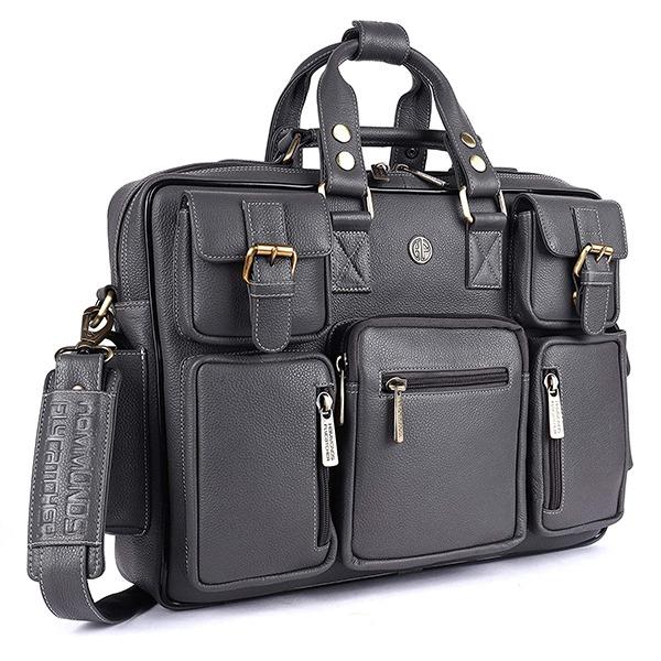 Graphite Grey Customized Messenger Bag
