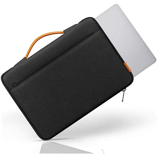 Black Customized Laptop Sleeve Case Cover with Handle