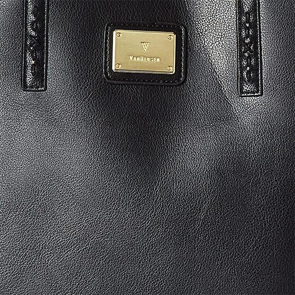 Black Customized Van Heusen Women's Tote Handbag