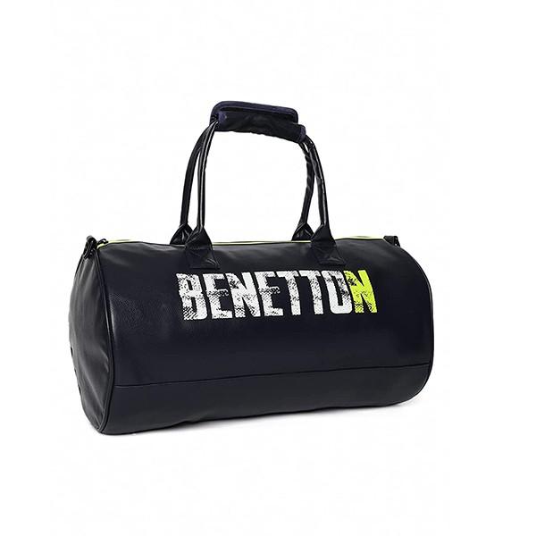 Navy Customized United Colors of Benetton Stylish Gym Bag