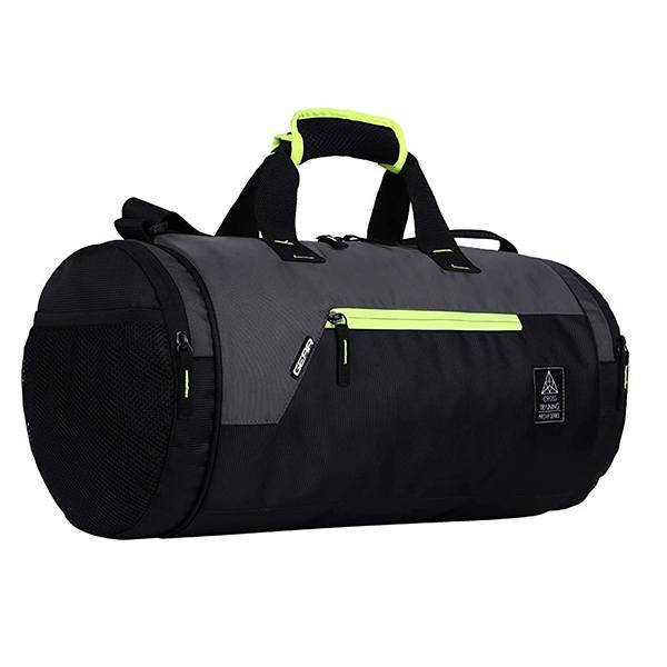 Black Customized Gear Cross Training 26 Litres Travel Duffle Bag