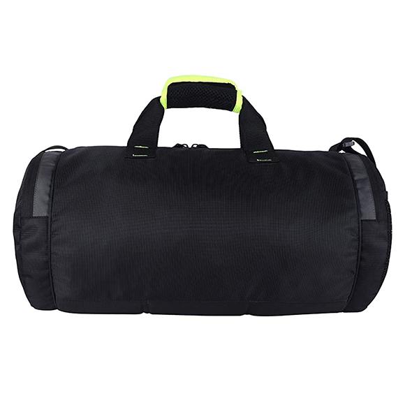 Black And Grey Customized 26 Litres Travel Duffel for Gym, Sports, Training