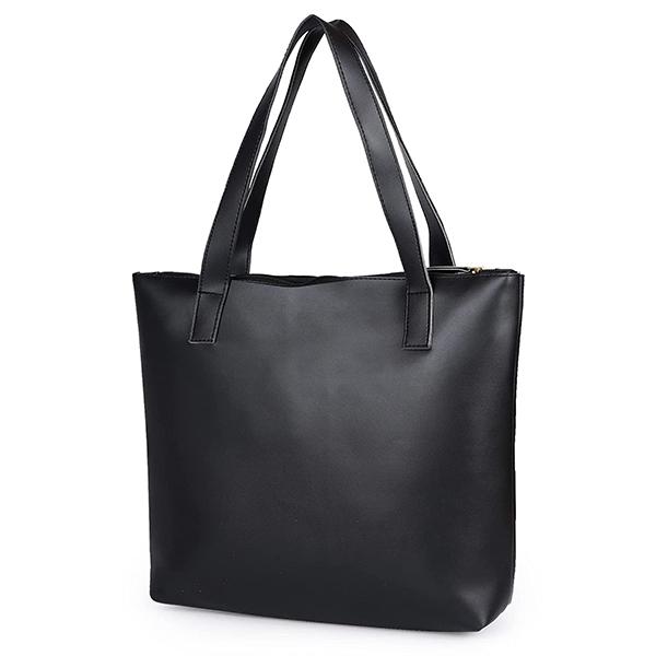 Black Customized Gorgeous Stylish Tote Handbag