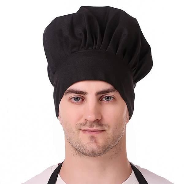 Black Customized Chef Cap