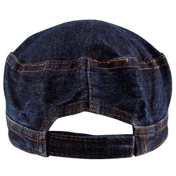 Blue Customized Denim Cap for Men/Women